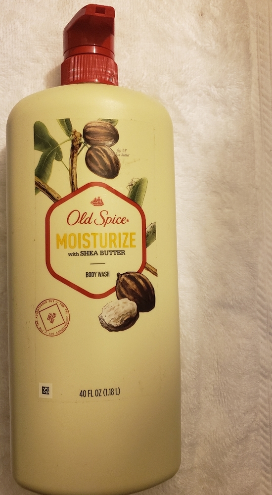 Old Spice Moisturize Shea Butter Body Wash 40 oz.